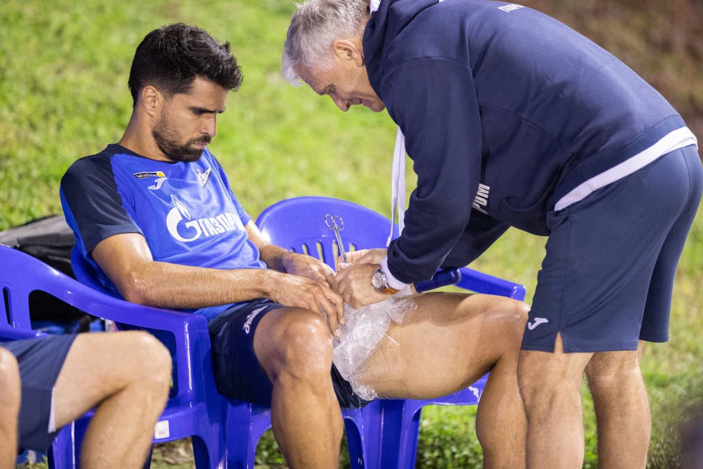 Зимние «Газпром» — тренировочные сборы в Катаре: 1 февраля, вечерняя тренировка