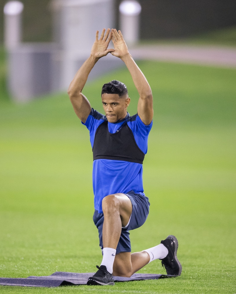 Зимние «Газпром» — тренировочные сборы в Катаре: 1 февраля, вечерняя тренировка