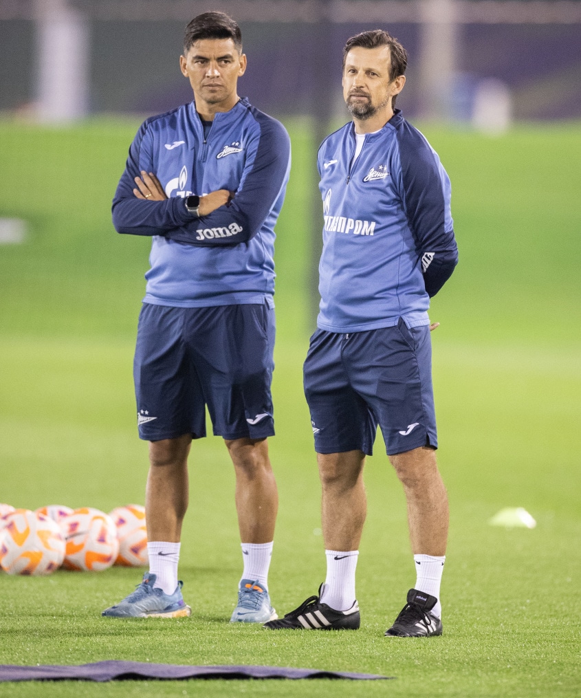 Зимние «Газпром» — тренировочные сборы в Катаре: 1 февраля, вечерняя тренировка