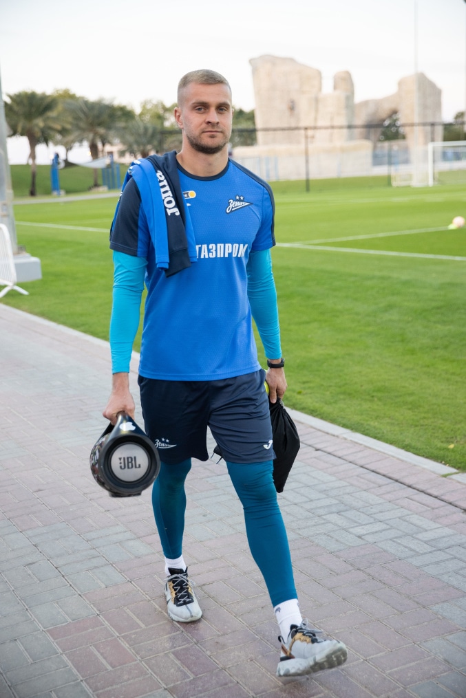 Зимние «Газпром» — тренировочные сборы в Катаре: 3 февраля, вечерняя тренировка