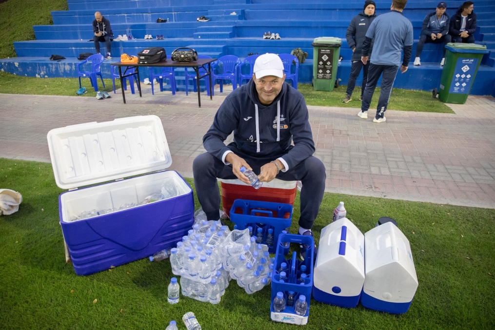 Зимние «Газпром» — тренировочные сборы в Катаре: 3 февраля, вечерняя тренировка