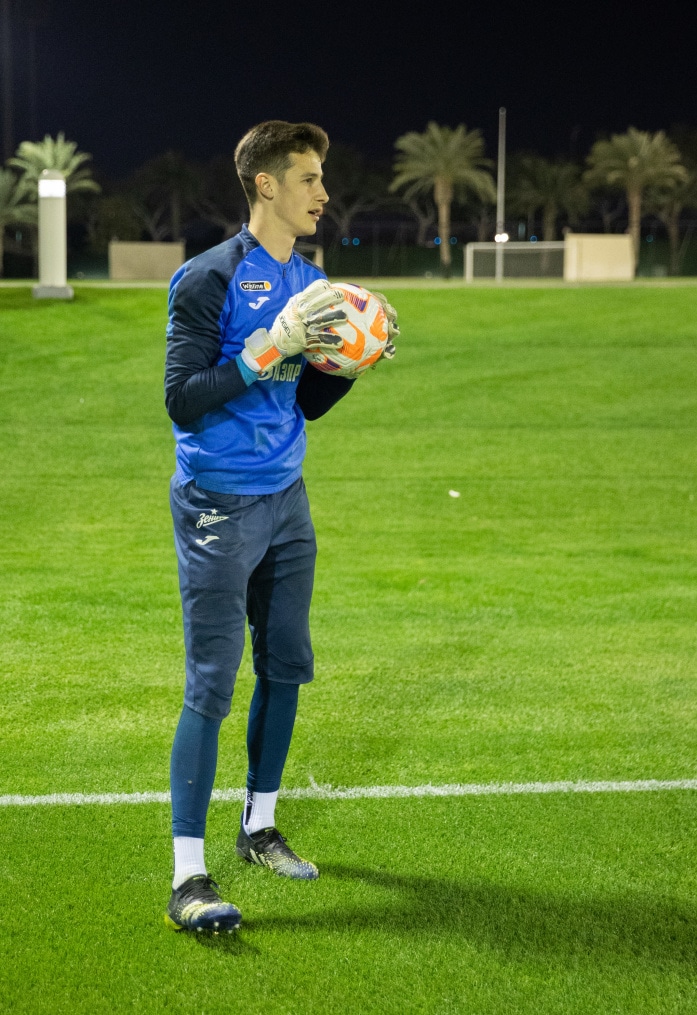 Зимние «Газпром» — тренировочные сборы в Катаре: 3 февраля, вечерняя тренировка