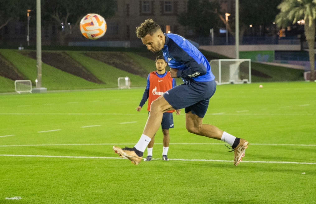 Зимние «Газпром» — тренировочные сборы в Катаре: 3 февраля, вечерняя тренировка
