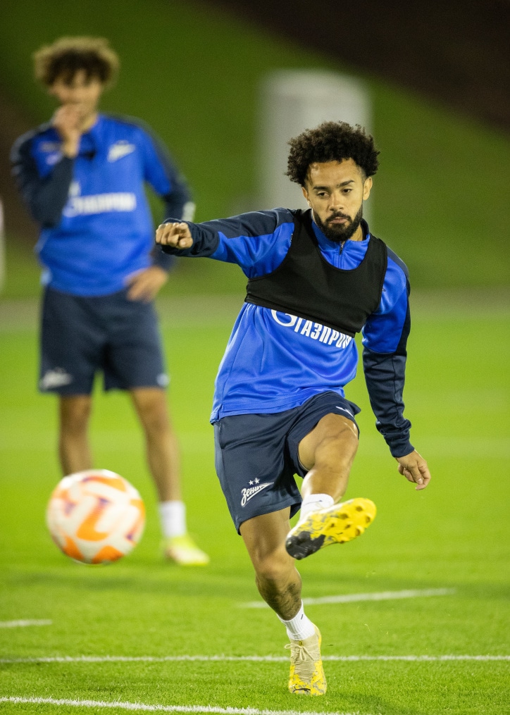 Зимние «Газпром» — тренировочные сборы в Катаре: 3 февраля, вечерняя тренировка