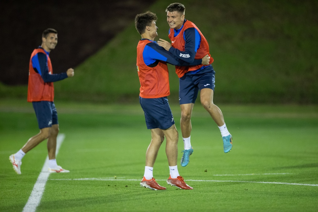 Зимние «Газпром» — тренировочные сборы в Катаре: 3 февраля, вечерняя тренировка