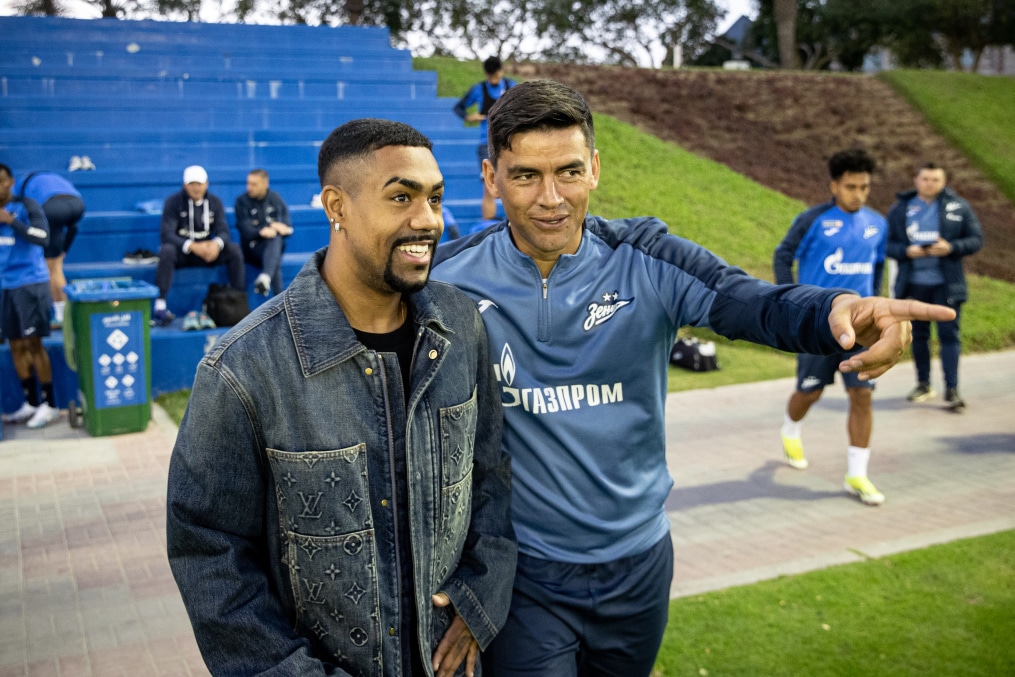 Зимние «Газпром» — тренировочные сборы в Катаре: 4 февраля, вечерняя тренировка