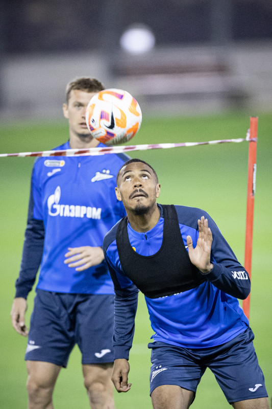 Зимние «Газпром» — тренировочные сборы в Катаре: 4 февраля, вечерняя тренировка