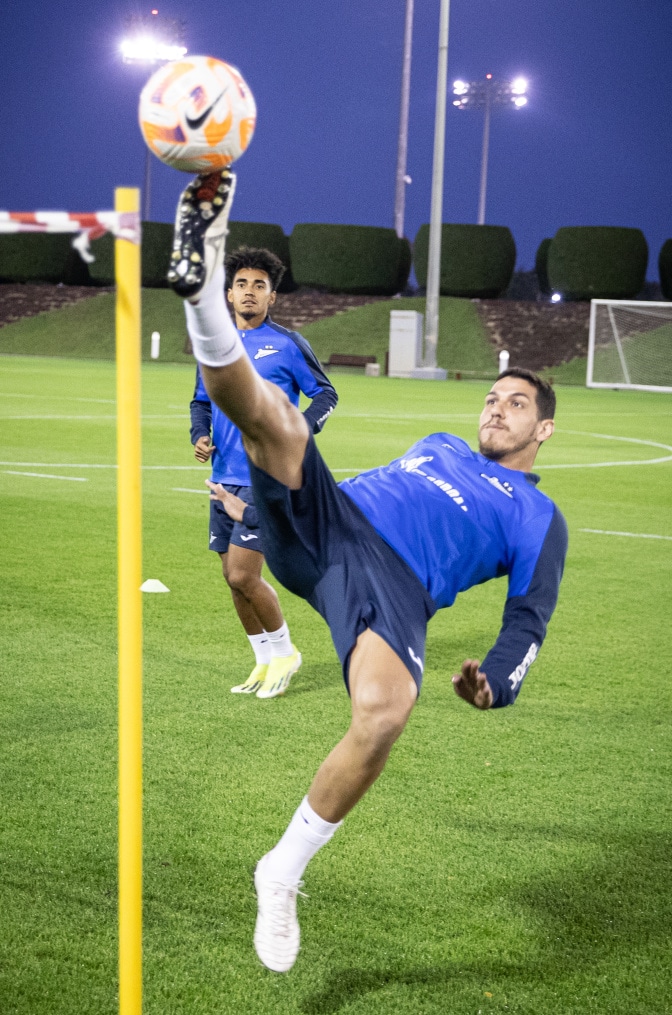 Зимние «Газпром» — тренировочные сборы в Катаре: 4 февраля, вечерняя тренировка