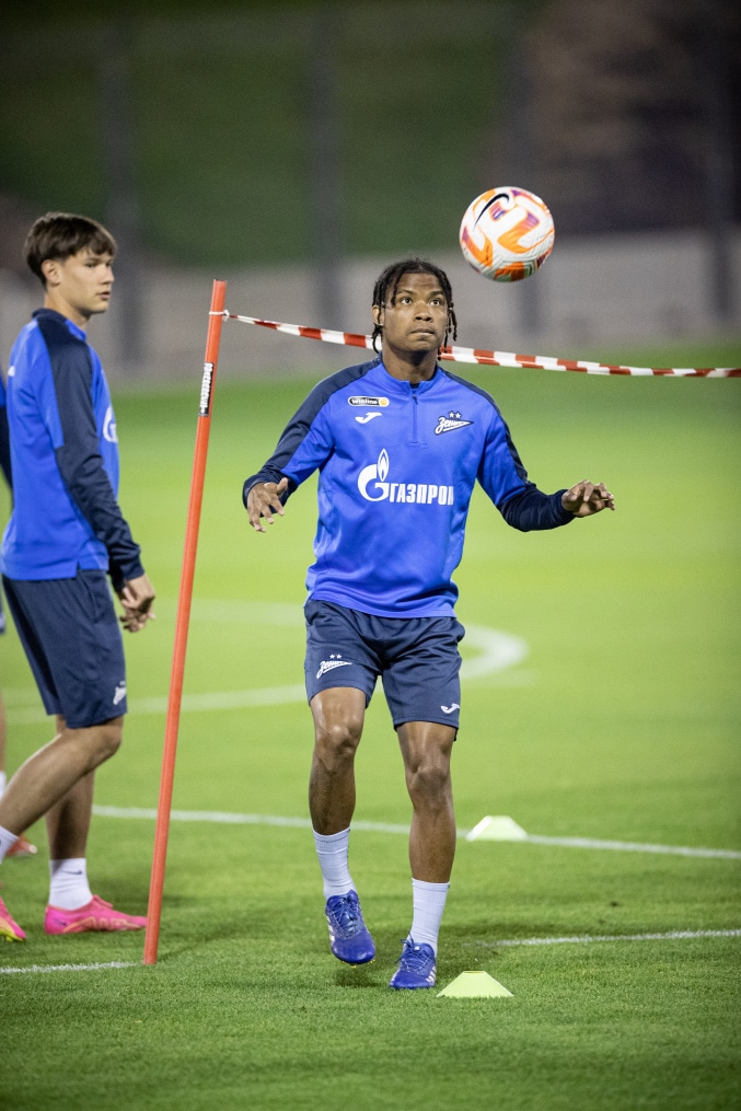 Зимние «Газпром» — тренировочные сборы в Катаре: 4 февраля, вечерняя тренировка