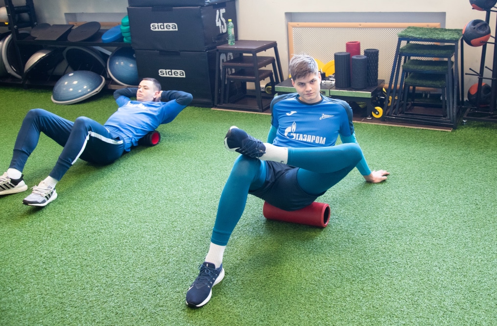 Тренировка «Зенита»-2 в «Газпром»-Академии