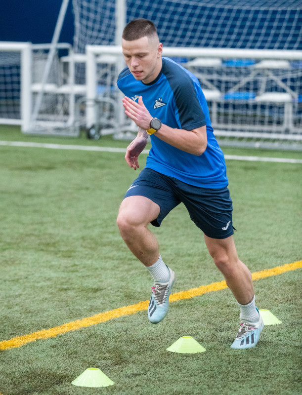 Тренировка «Зенита»-2 в «Газпром»-Академии