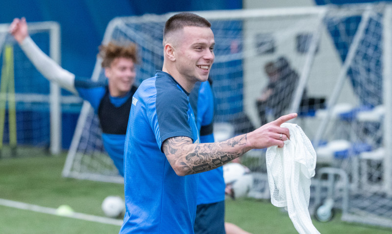 Тренировка «Зенита»-2 в «Газпром»-Академии