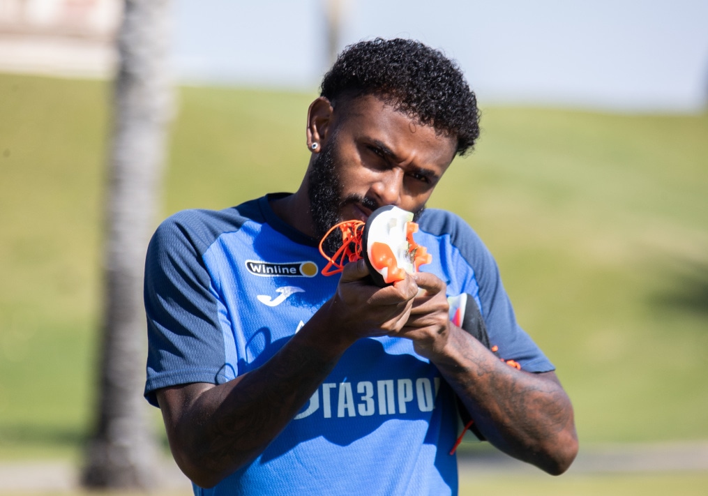Зимние «Газпром» — тренировочные сборы в Катаре, 7 февраля, утренняя тренировка
