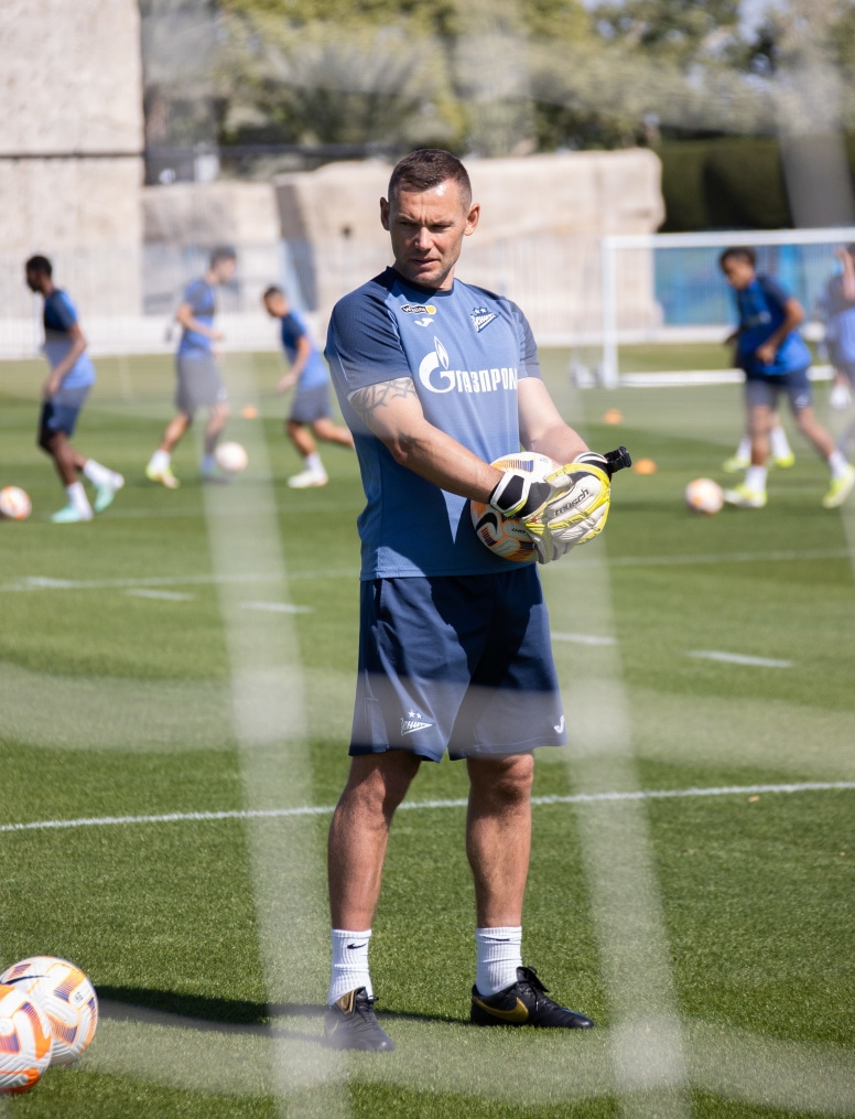 Зимние «Газпром» — тренировочные сборы в Катаре, 7 февраля, утренняя тренировка