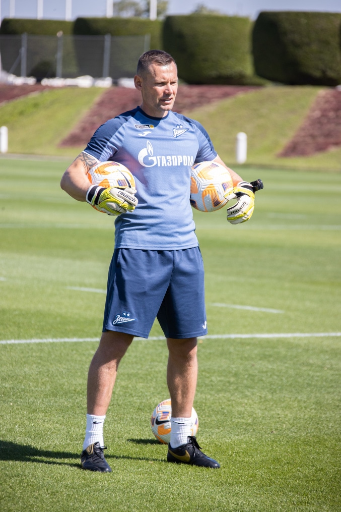 Зимние «Газпром» — тренировочные сборы в Катаре, 7 февраля, утренняя тренировка