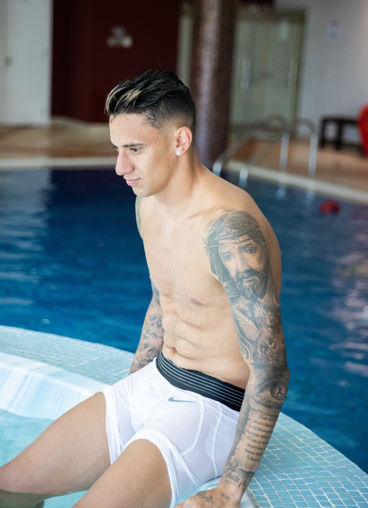 Зимние «Газпром» — тренировочные сборы в Катаре, 7 февраля, утренняя тренировка