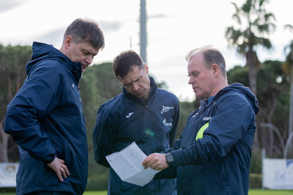 Зимний учебно-тренировочный сбор «Зенита»-2 в Турции: 15 февраля, вечерняя тренировка