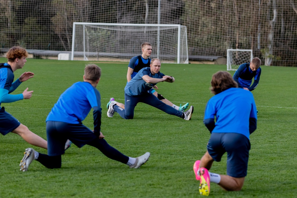 Зимний учебно-тренировочный сбор «Зенита»-2 в Турции: 15 февраля, вечерняя тренировка