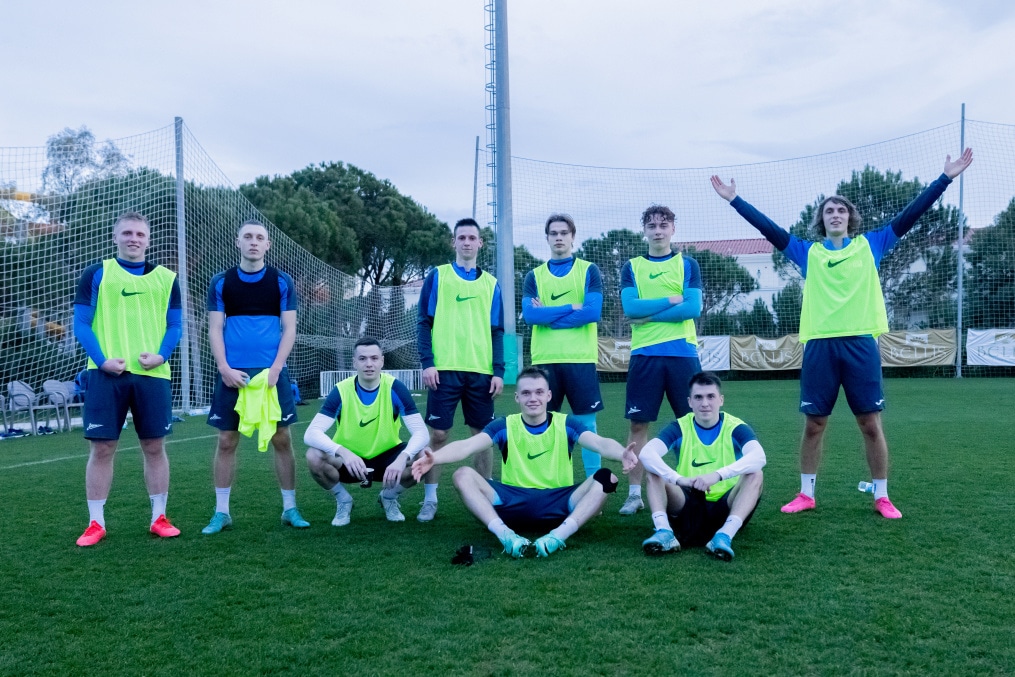 Зимний учебно-тренировочный сбор «Зенита»-2 в Турции: 15 февраля, вечерняя тренировка