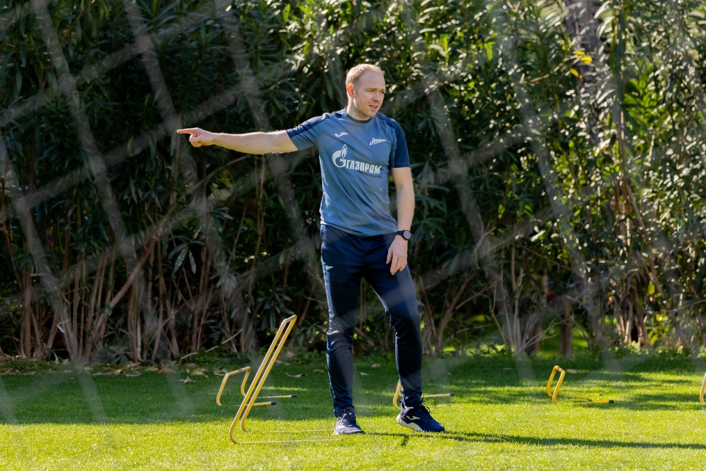 Зимний учебно-тренировочный сбор «Зенита»-2 в Турции: 16 февраля, утренняя тренировка