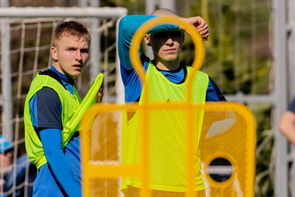 Зимний учебно-тренировочный сбор «Зенита»-2 в Турции: 16 февраля, утренняя тренировка