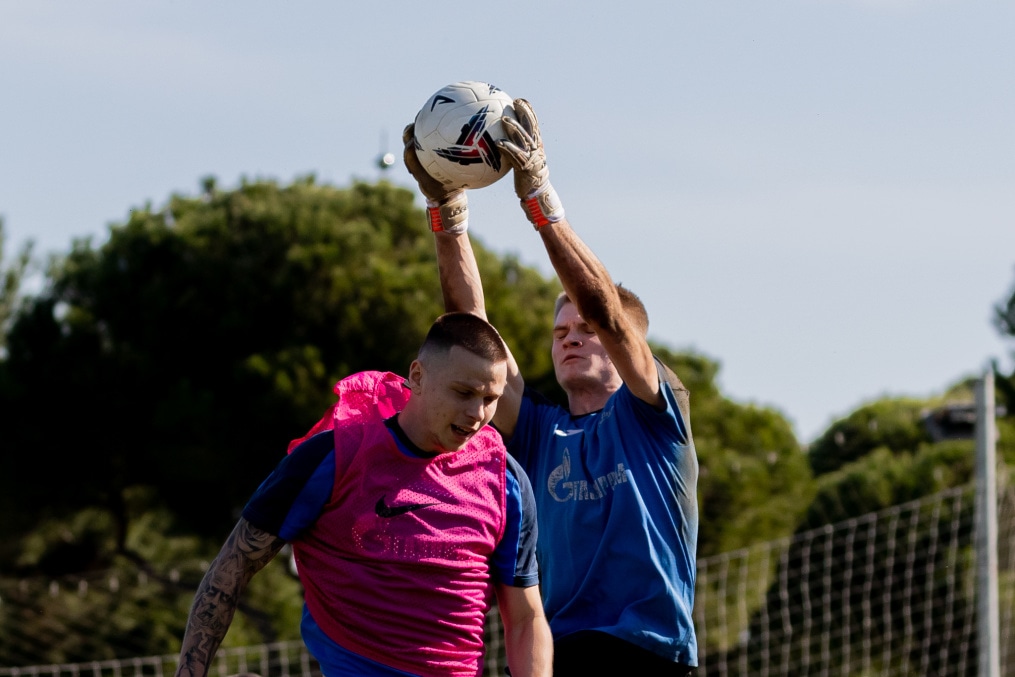 Зимний учебно-тренировочный сбор «Зенита»-2 в Турции: 16 февраля, утренняя тренировка