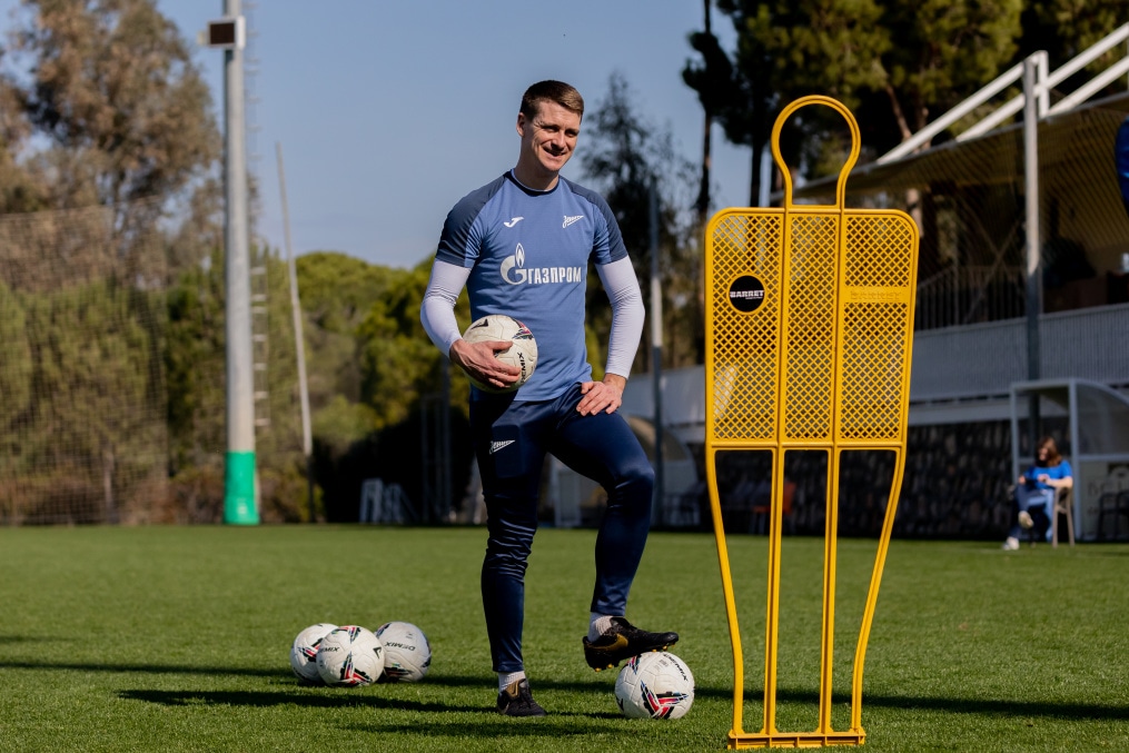 Зимний учебно-тренировочный сбор «Зенита»-2 в Турции: 16 февраля, утренняя тренировка