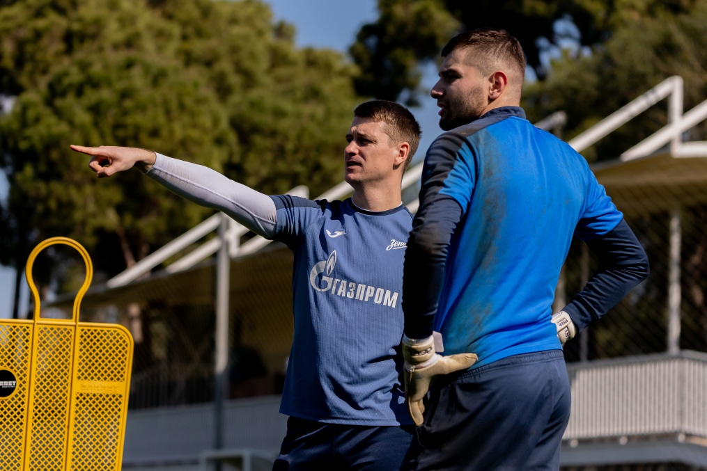 Зимний учебно-тренировочный сбор «Зенита»-2 в Турции: 16 февраля, утренняя тренировка