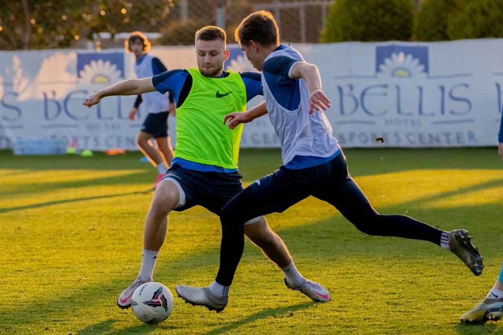 Зимний учебно-тренировочный сбор «Зенита»-2 в Турции: 16 февраля, вечерняя тренировка