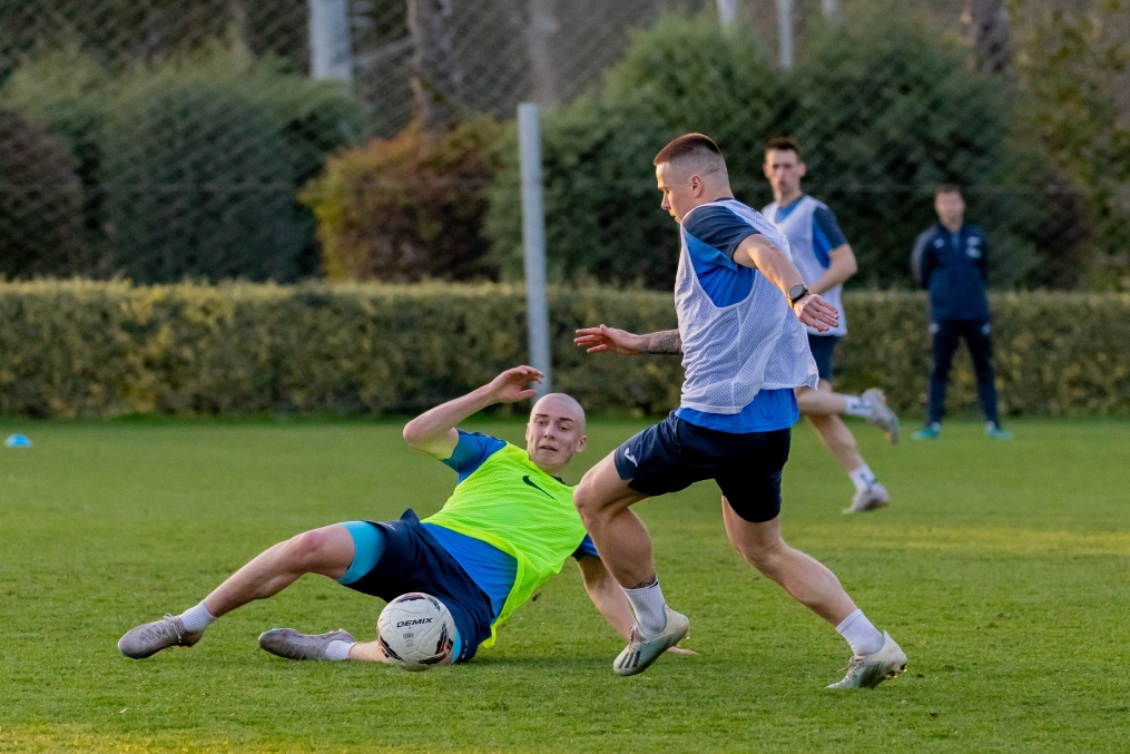 Зимний учебно-тренировочный сбор «Зенита»-2 в Турции: 16 февраля, вечерняя тренировка