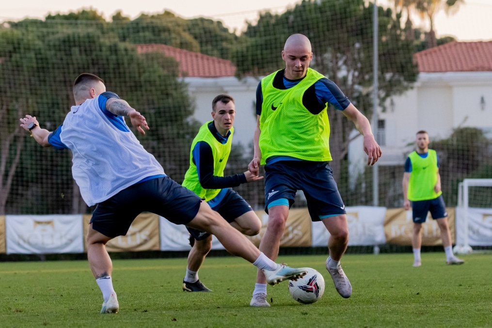 Зимний учебно-тренировочный сбор «Зенита»-2 в Турции: 16 февраля, вечерняя тренировка