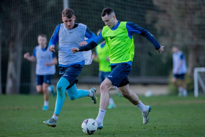 Зимний учебно-тренировочный сбор «Зенита»-2 в Турции: 16 февраля, вечерняя тренировка