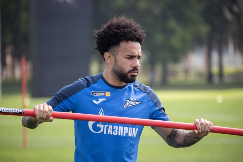 Третьи «Газпром» — тренировочные сборы  в Абу-Даби: 26 февраля, утренняя тренировка