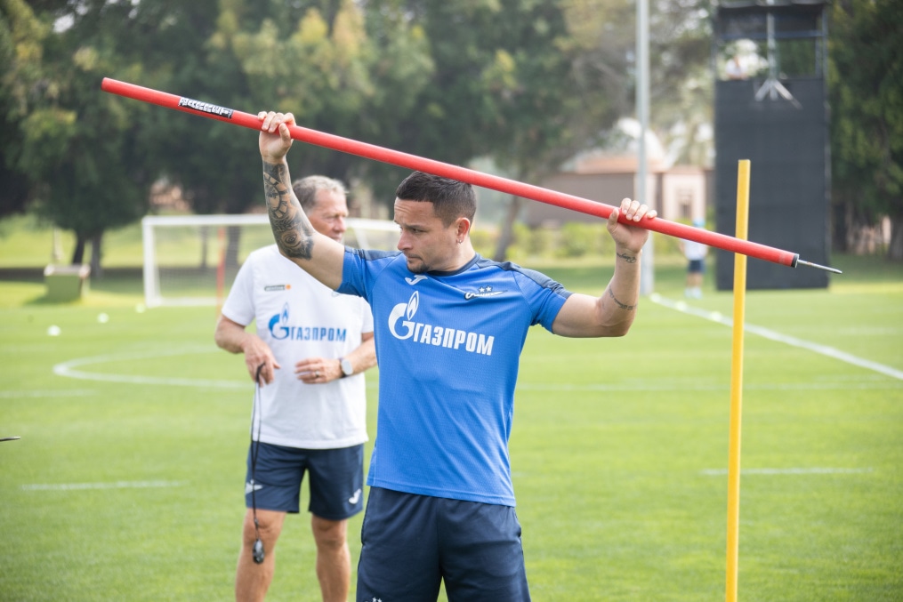 Третьи «Газпром» — тренировочные сборы  в Абу-Даби: 26 февраля, утренняя тренировка