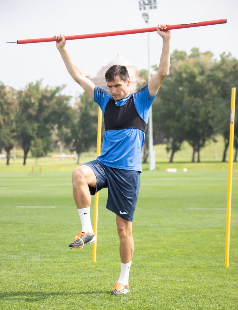 Третьи «Газпром» — тренировочные сборы  в Абу-Даби: 26 февраля, утренняя тренировка