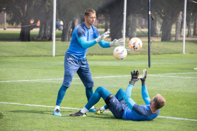 Третьи «Газпром» — тренировочные сборы  в Абу-Даби: 26 февраля, утренняя тренировка