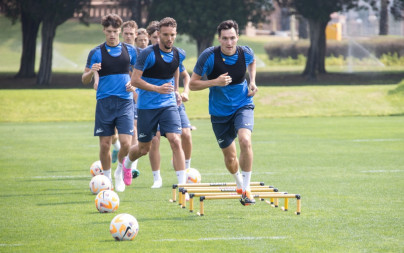 Третьи «Газпром» — тренировочные сборы  в Абу-Даби: 26 февраля, утренняя тренировка