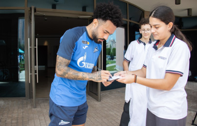 Третьи «Газпром» — тренировочные сборы  в Абу-Даби: 26 февраля, утренняя тренировка