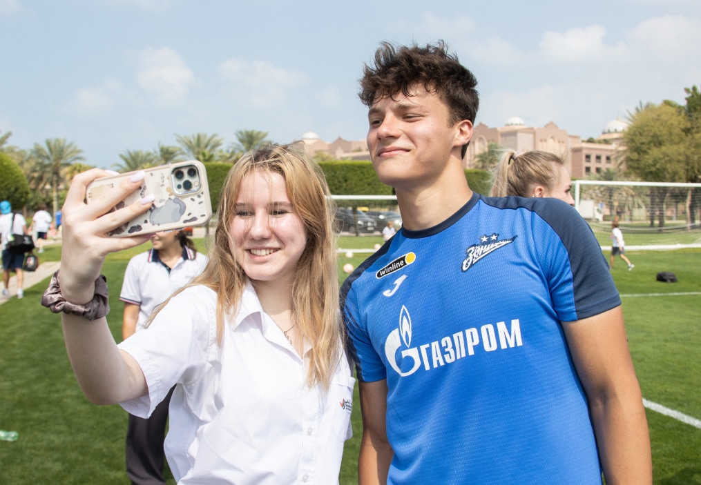 Третьи «Газпром» — тренировочные сборы  в Абу-Даби: 26 февраля, утренняя тренировка