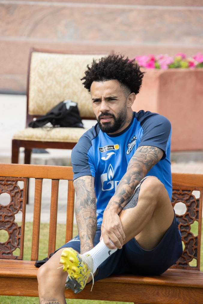 Третьи «Газпром» — тренировочные сборы  в Абу-Даби: 25 февраля, утренняя тренировка