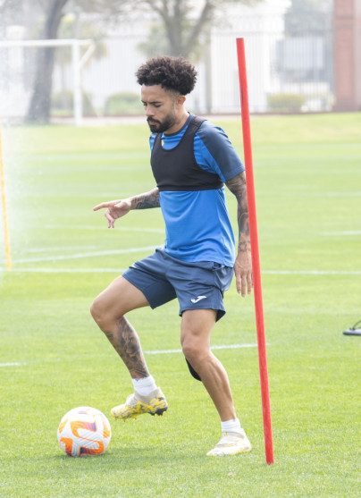 Третьи «Газпром» — тренировочные сборы  в Абу-Даби: 25 февраля, утренняя тренировка