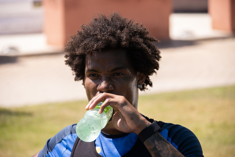 Третьи «Газпром» — тренировочные сборы  в Абу-Даби: 27 февраля, утренняя тренировка