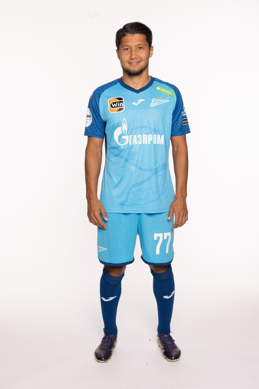 Фотосессия игроков ФК «Зенит» в форме Joma, сезона 2023/24