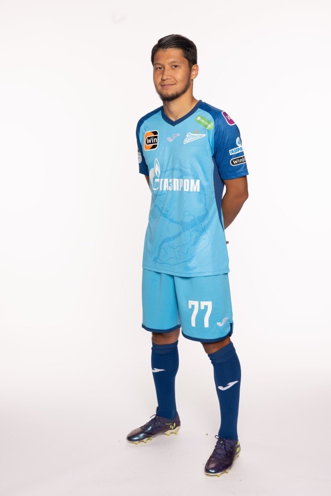 Фотосессия игроков ФК «Зенит» в форме Joma, сезона 2023/24
