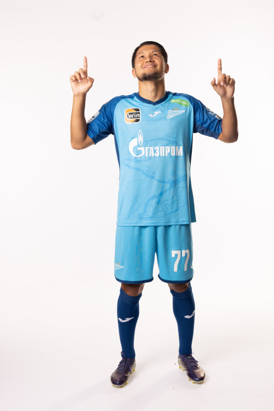 Фотосессия игроков ФК «Зенит» в форме Joma, сезона 2023/24