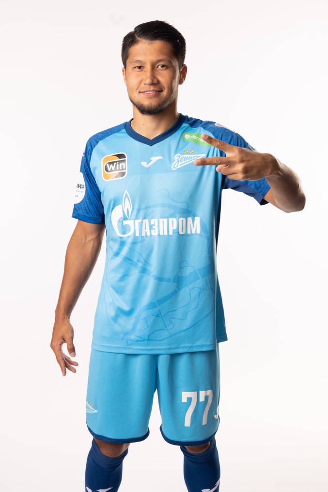 Фотосессия игроков ФК «Зенит» в форме Joma, сезона 2023/24