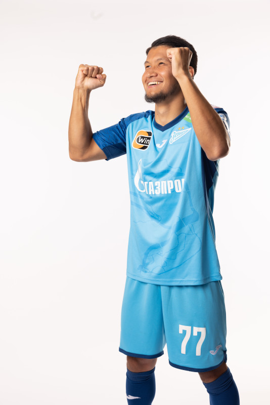 Фотосессия игроков ФК «Зенит» в форме Joma, сезона 2023/24
