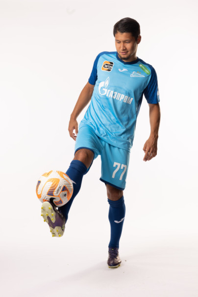 Фотосессия игроков ФК «Зенит» в форме Joma, сезона 2023/24