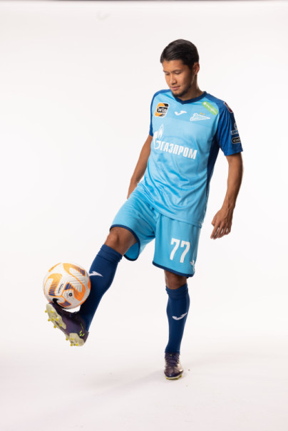 Фотосессия игроков ФК «Зенит» в форме Joma, сезона 2023/24