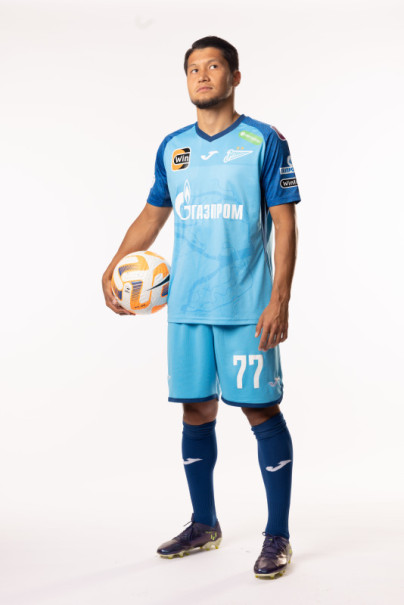 Фотосессия игроков ФК «Зенит» в форме Joma, сезона 2023/24